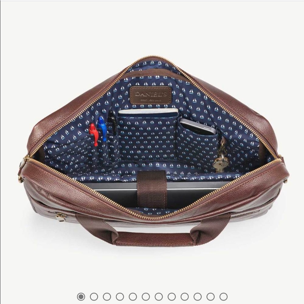 Daniel’s Men’s Leather Briefcase